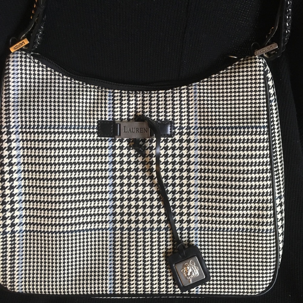 Lauren by Ralph Lauren Houndstooth Bag